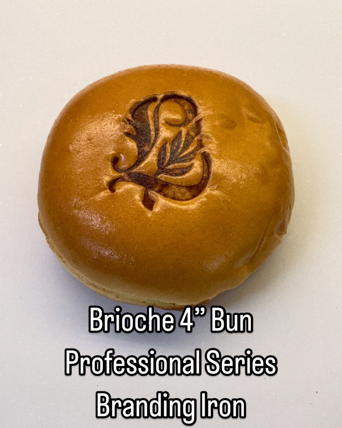 Customer woodworking project marked with a custom branding iron