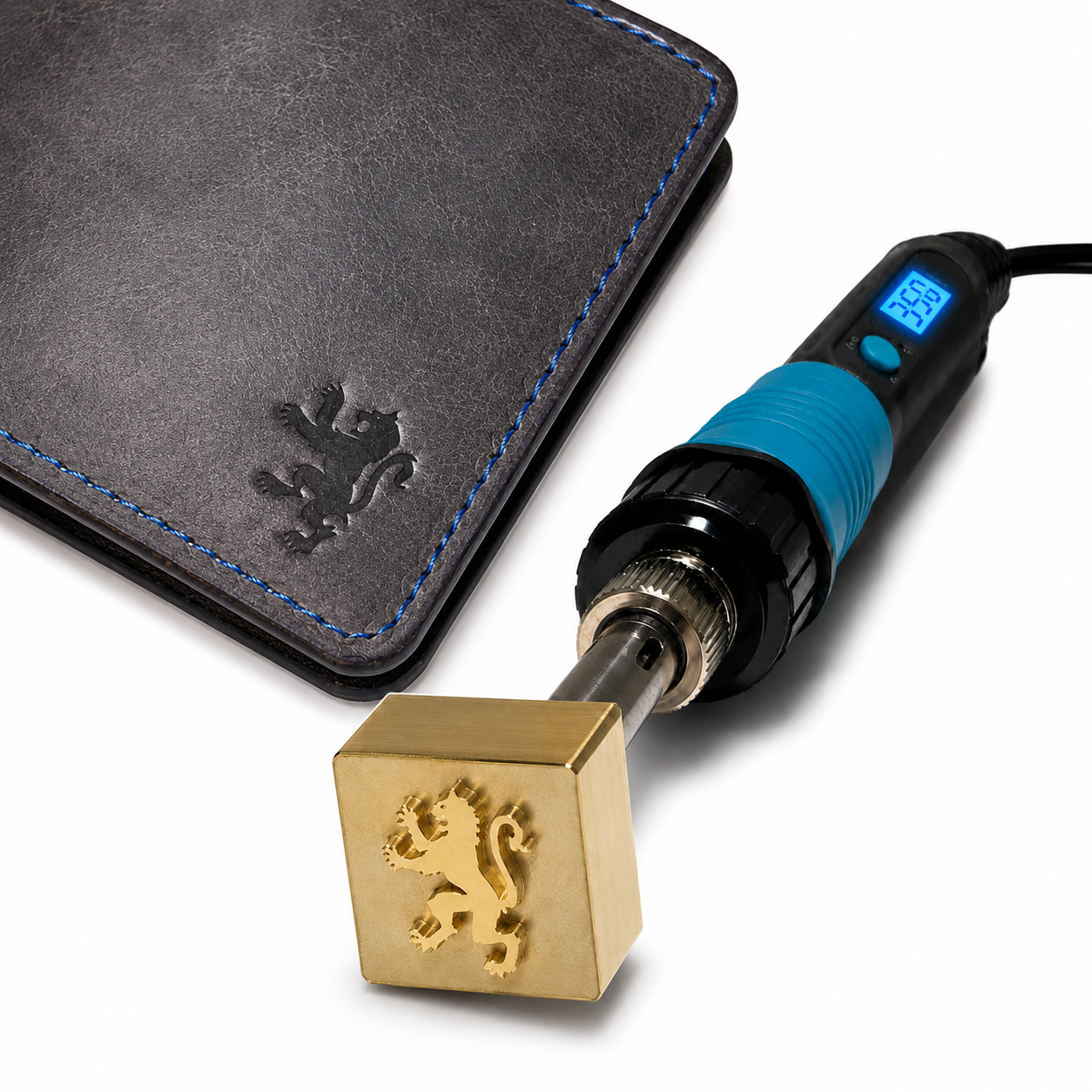 Custom Temperature Controlled Branding Iron for Leather - Small