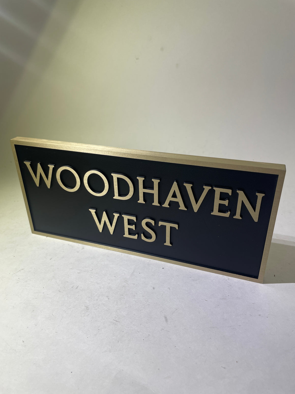 Architectural Plaque - Address Street