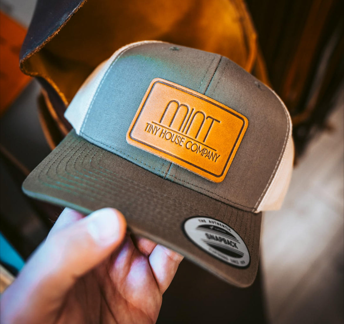 Leather Embossed Patch for Hat